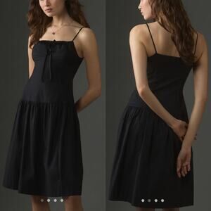 Reformation Analise Mini Dress Sz 4 Square Neck NWT